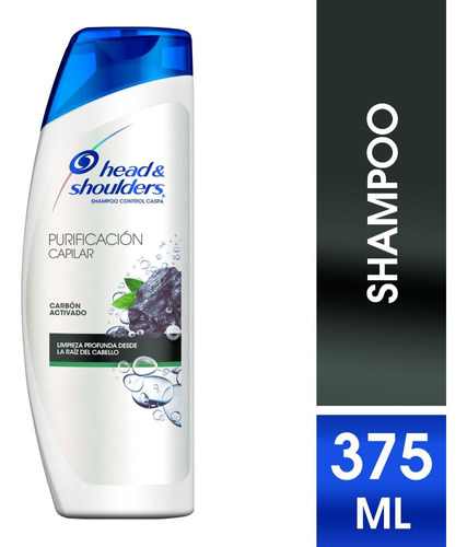 Shampoo Head & Shoulders Purificación Capilar X 375ml