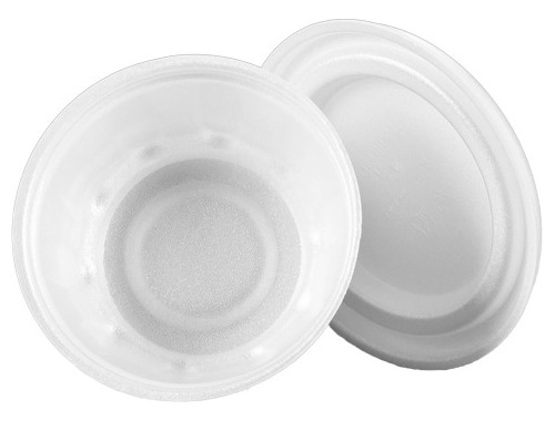 Kit C/400 Cumbuca Pote De Isopor 300ml
