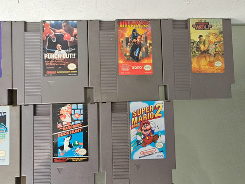 Coleccion De Juegos Para Nintendo Nes Leer Descripcion (Usado)