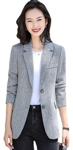 Blazer Traje Casual Estilo Coreana Para Mujer/señorita