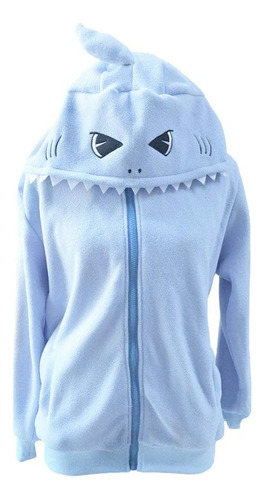 Lifeye Adult Shark Hoodie Animal Cosplay Disfraz Azul