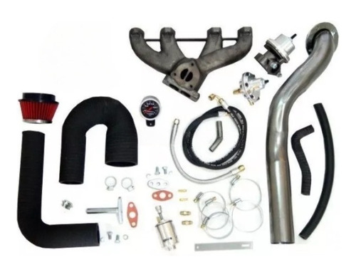 Kit Turbo Vw Ap Pulsativo Pra Cima Injeção Mi - Sem Turbina