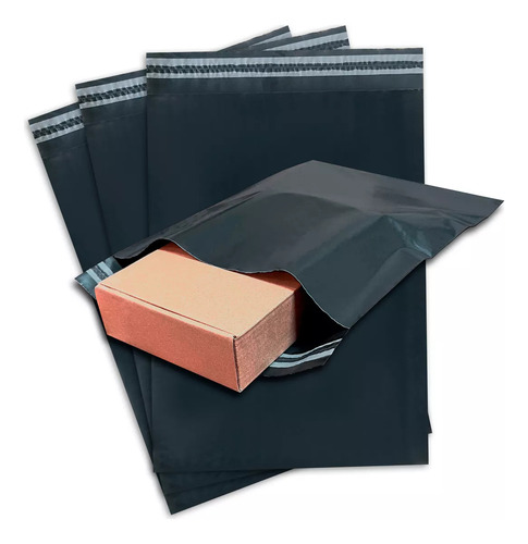 Sacola Plastica Ecologica 19x25 Com Lacre 1000 Uni
