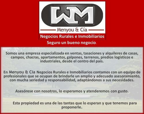 Imagen 5 de 5 de Venta Campo Hipotecas En Campos Y Casas En Uruguay