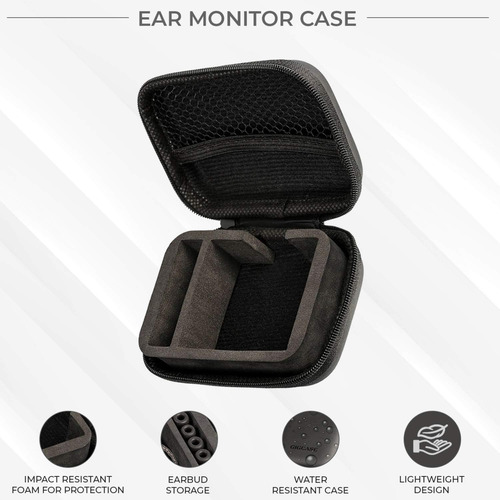 Estuche Premium Y Seguro Para Monitores Intrauditivos Iem