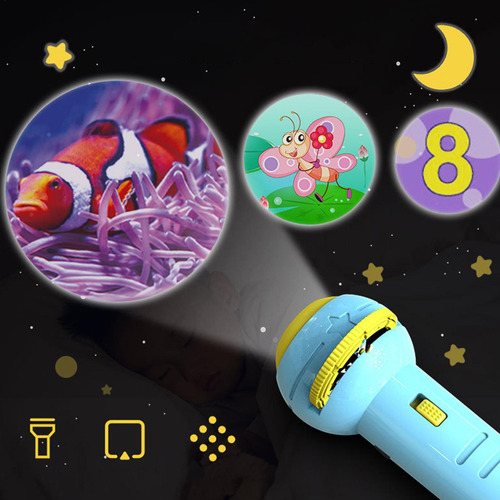 Torch Del Proyector De Linterna Para Niños La Linterna Del P