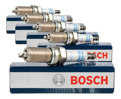 Kit 5 Bujias Bosch Platino P/ Ford Kuga Mondeo 2.5t