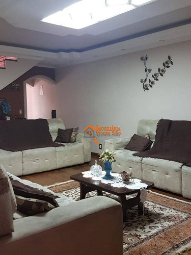 Imagem 2 de 30 de Sobrado Com 4 Dormitórios À Venda, 275 M² Por R$ 1.000.000,00 - Vila Barros - Guarulhos/sp - So0647