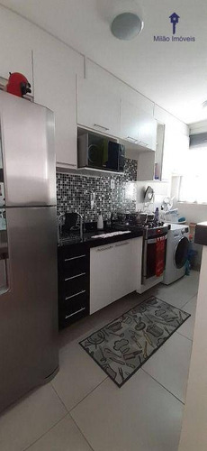 Imagem 4 de 30 de Apartamento 2 Dormitórios À Venda, 47 M² - Condomínio Parque Sicília - Vossoroca Em Votorantim/sp - Ap1791