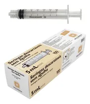 Comprar 100un Seringa 5ml Luer Lock Descarpack S\u002F Agulha