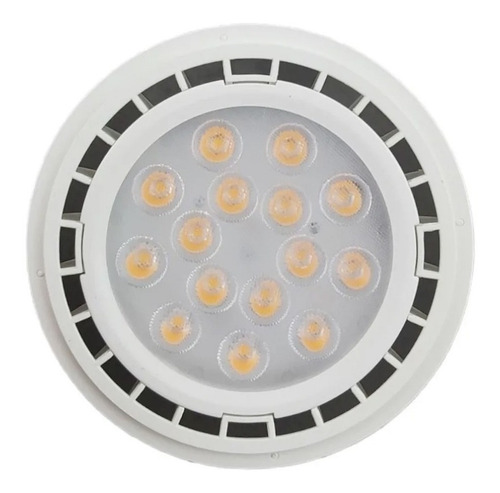 Lámpara Led Dicroica Ar111 Candela Dimerizable 12w Luz Cálida