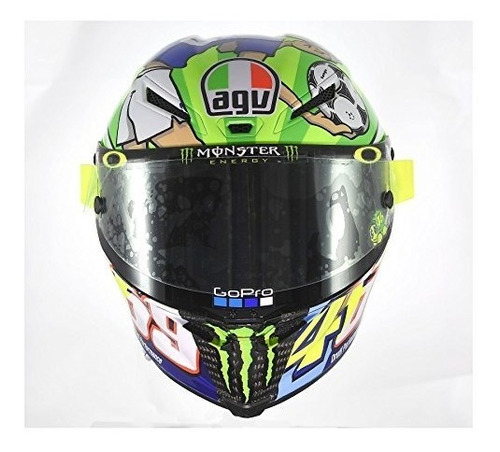 Agv Pista Gp-r Edición Limitada Rossi Mugello 2017 fibra De