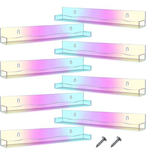 Estante Para Esmaltes De 8 Para Montar En La Pared