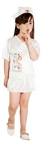 Comprar Disfraz Enfermera Doctora Medica Niña Gorro Fiesta Cosplay