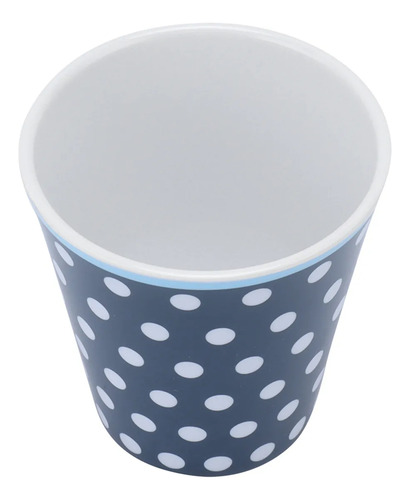 Compatible Vaso Único De Melamina Blue Dot