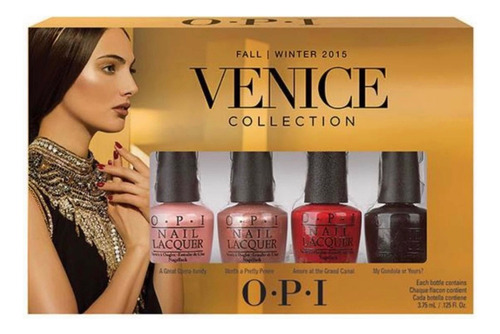 Estuche De Esmaltes Opi Mini Venice