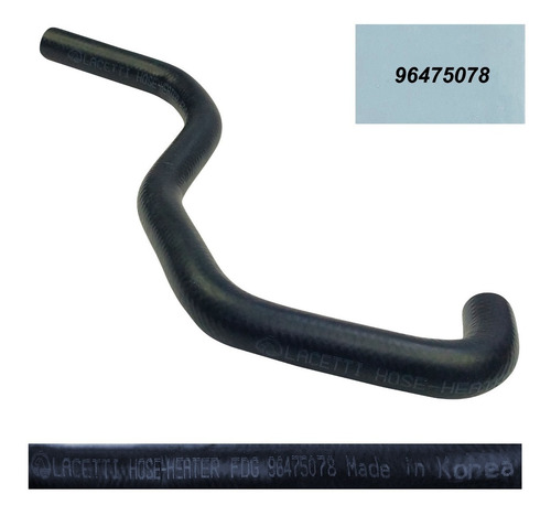 Imagen 4 de 6 de Manguera Calefaccion A Bloque Optra Desing Advance Hatchback