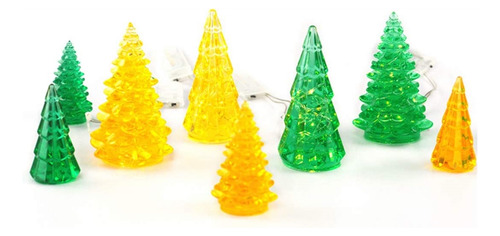 Molde De Resina De Silicona 3d Para Árbol De Navidad 2 Pieza