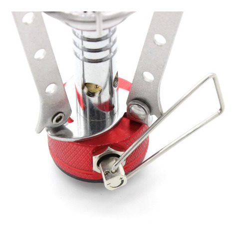 Imagen 3 de 9 de Calentador Mini Portatil Plegable Chispero + Cartucho 230g
