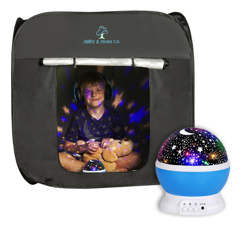 Carpa Sensorial Abby & Noah Co. Calm Corner Con Proyector Ga