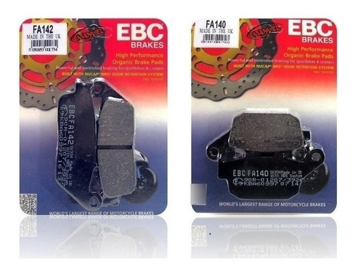 Pastillas Freno Ebc Brakes Honda Cb-1 (cb 400 F) 