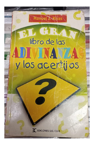 El Gran Libro De Las Adivinanzas  Y Acertijos, Ed. Del Club.