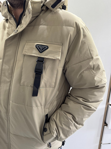 Campera De Abrigo Interior Con Piel Interior Hombre