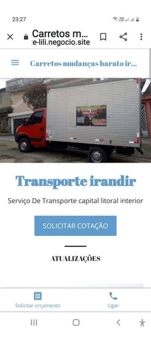 Imagem 2 de 3 de Carretos Fretes Mudança Baratos Capital Litoral Interior
