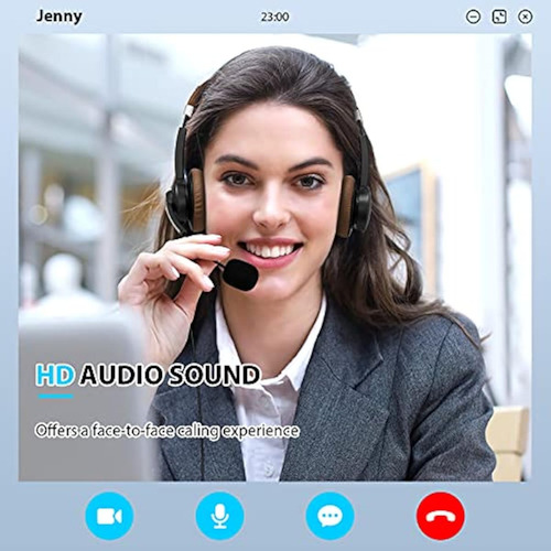 Auriculares Usb Arama Con Micrófono Y Cancelación De Ruido