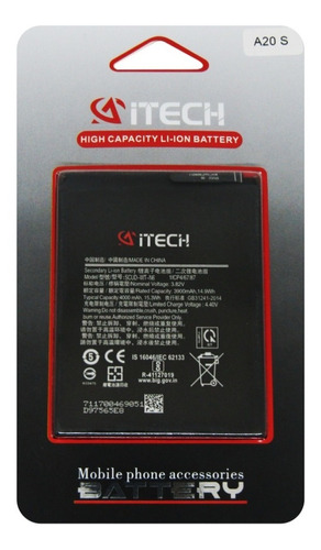 Batería Compatible Con Samsung A20s Aitech Gtia 