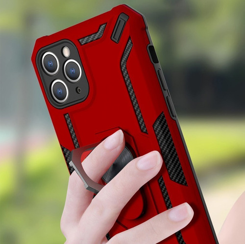 Imagen 4 de 8 de Funda Proguard Reforzada Anillo 2 Capas Para Galaxy A32 4g