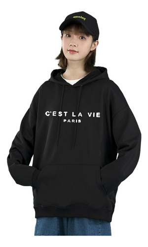 Sudadera Con Capucha Suelta De Moda Para Mujer