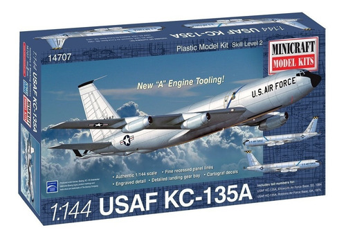 Usaf Boeing Kc-135a Stratotanker - 1/144 - Minicraft 14707