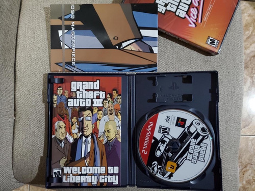 Gta Vice City Y Gta 3 Ps2 - Double Pack Edition Zellado Leer (Usado)