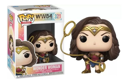 Boneco Funko Pop Dc Comics Mulher Maravilha Wonder Woman 321