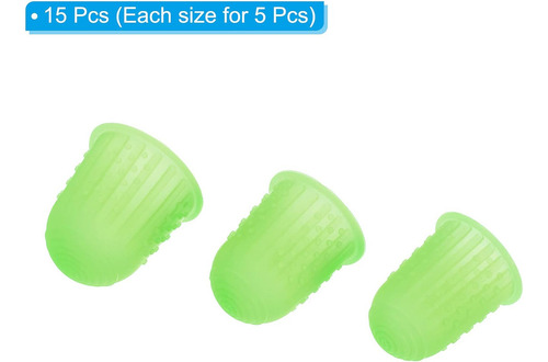 Puntas De Goma Dedos, Paquete De 15 Fundas Protectoras ...