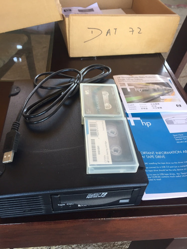 Hp Hpe Dat 72 Usb Tape Drive (Usado)