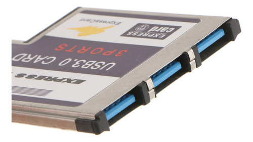 Tarjeta Expresscard Express De 54 Mm Oculta Con 3 Puertos Us