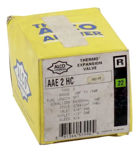 Valvula De Expansion 2 Hp Alco Aae 2hc