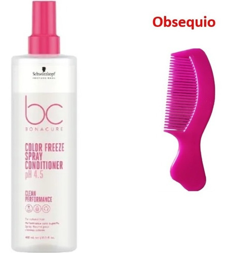 Schwarzkopf Bonacure Spray Color Freeze 400ml Envio Inmediat