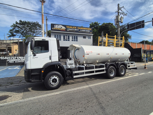 Vw 31280 6x4 Traçado Tanque Pipa Água Ñ 26280 Gascom 31330