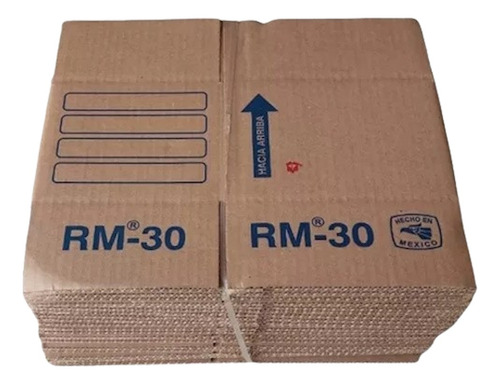 25 Cajas Cartón P/ Envíos E-commerce 20x17x14cm Económicas