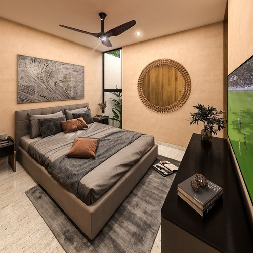 Departamento Con Amenidades En Dzitya, Modelo B,. A15