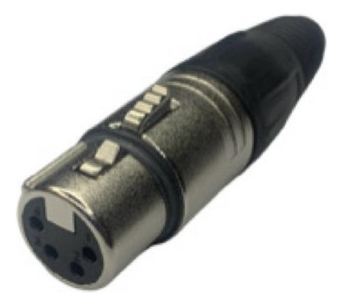 Ficha Conector Canon Xlr Macho A Cable Neutrik Nc4mx Ntk