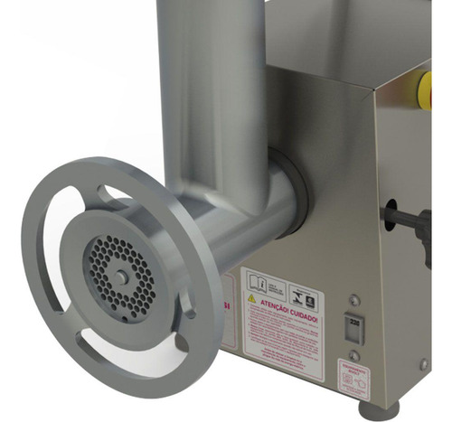 Moedor De Carne Braesi Inox Bocal 10 1/2cv Bmc-10/1 G2 Biv