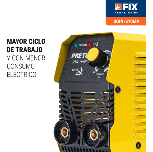 Mini Soldadora Inverter Pretul Soin-310mp 100 A 127 V 60 Hz