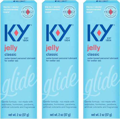 Lubricante Personal K-y Jelly Lubricante A Base De Agua