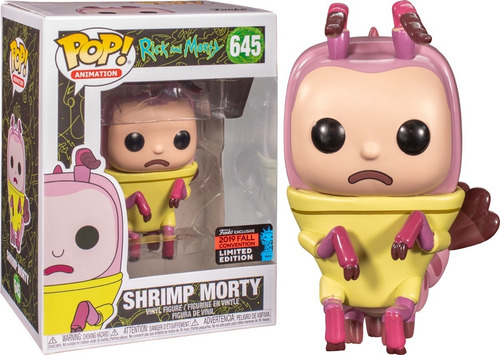 Shrimp Morty Rick And Morty Fall Convention Funko Pop