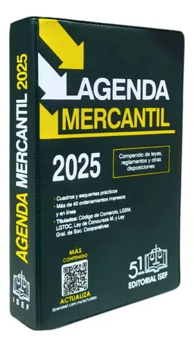 comprar Agenda Mercantil 2025 Ed Isef