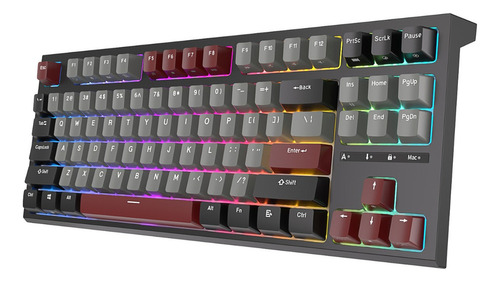 Teclado Para Juegos Rk Royal Kludge R87, Cableado, 87 Teclas